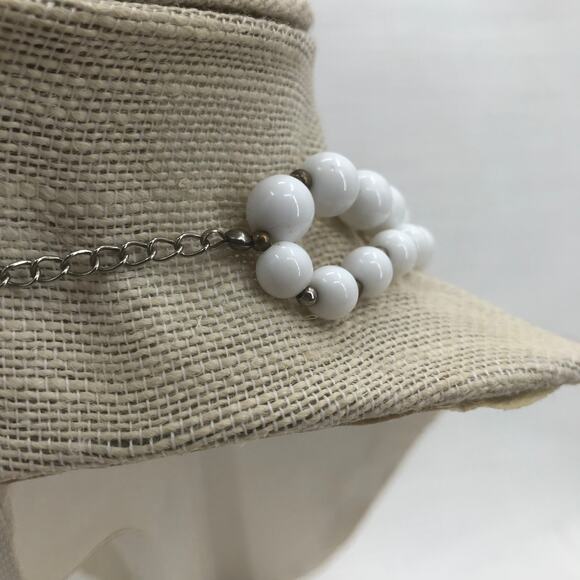 Vintage Purity White Beaded Double Strand Necklace - Picture 4 of 5